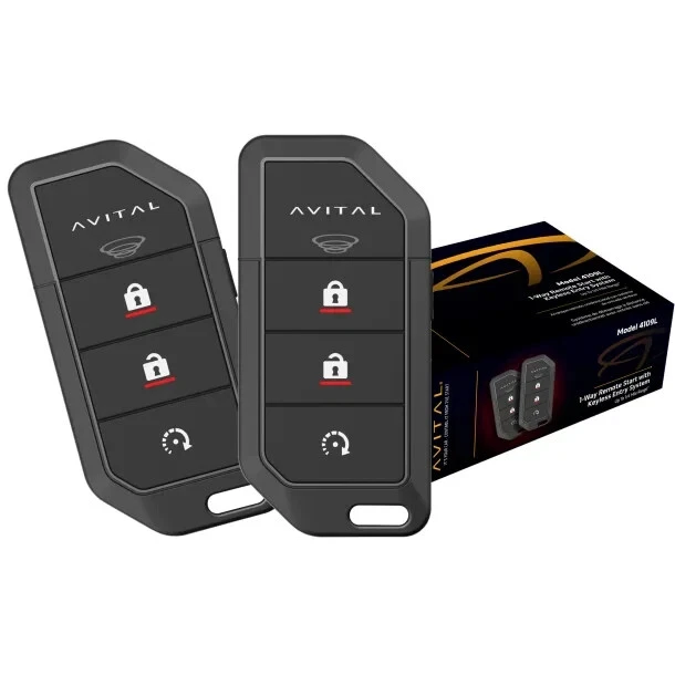 Avital 4 button remote start fob